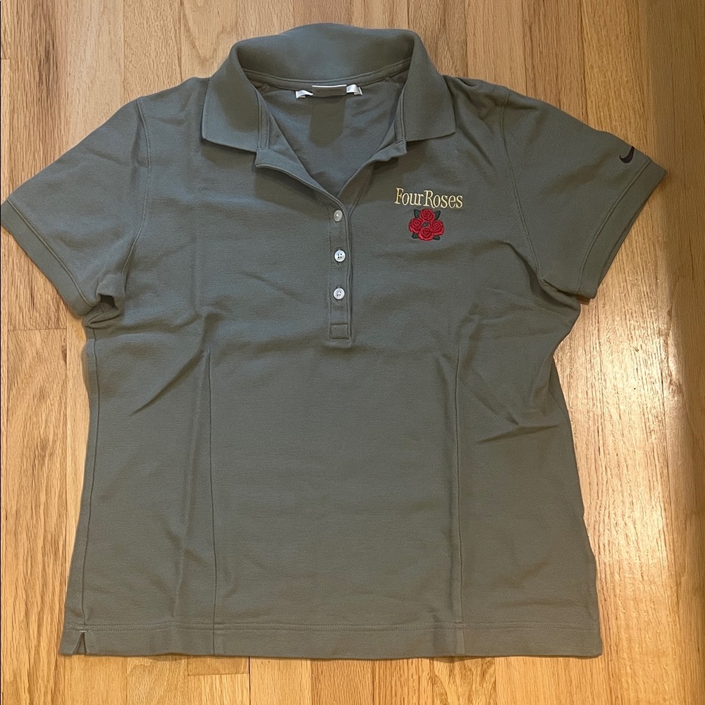 Nike Golf Four Roses Cotton Golf Polo